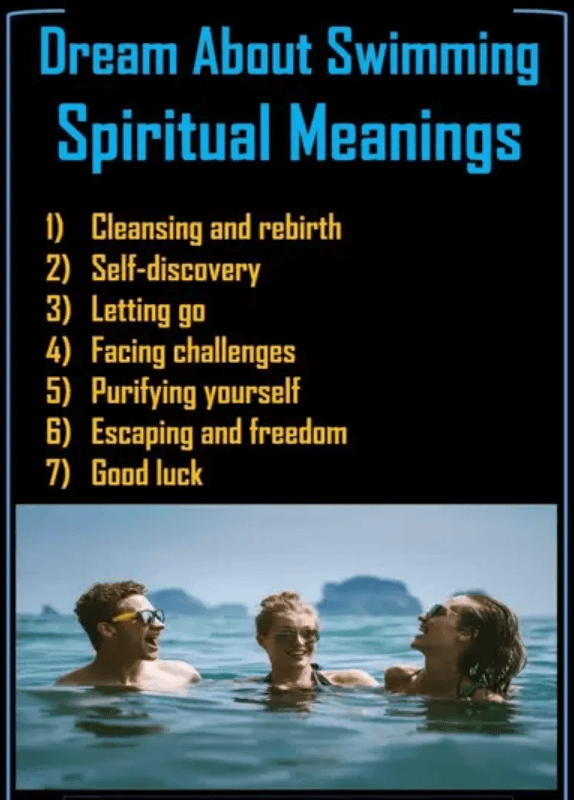 Dream About Swimming Spiritual Meanings