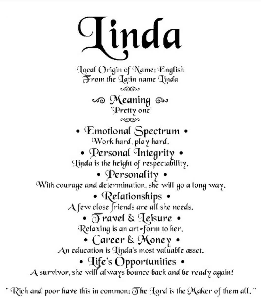 Linda Name Meaning