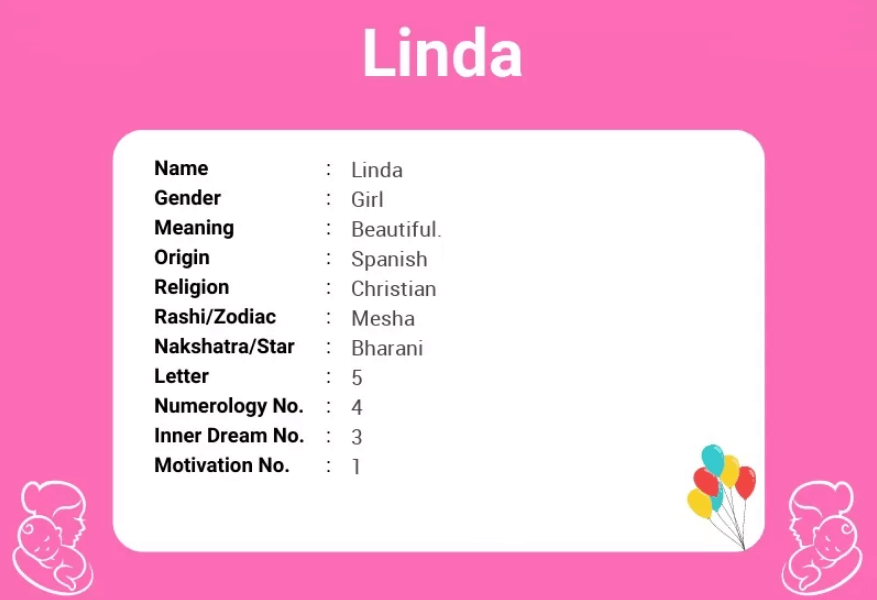 Spiritual Meaning Of The Name Linda