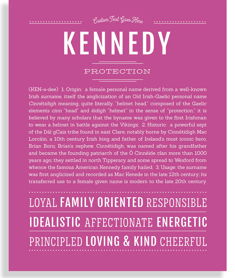 Spiritual Meaning Of The Name Kennedy